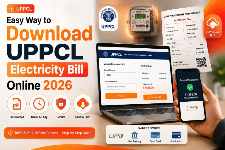 Download UPPCL Electricity Bill