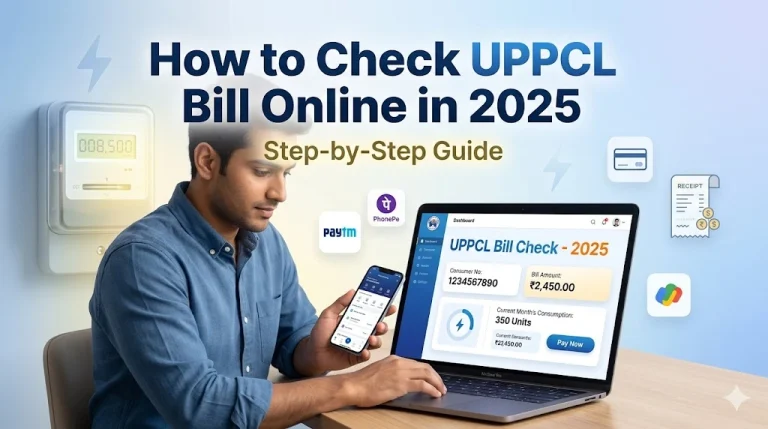 Check UPPCL Bill Online