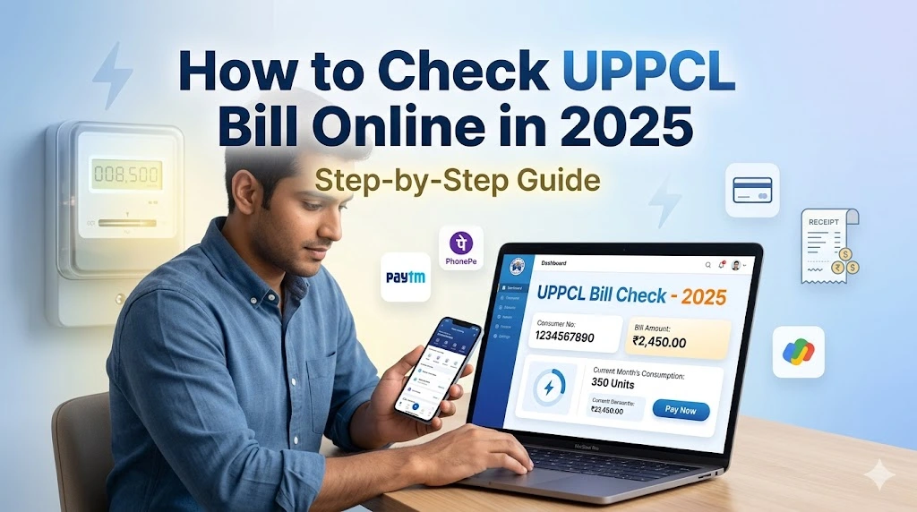 Check UPPCL Bill Online